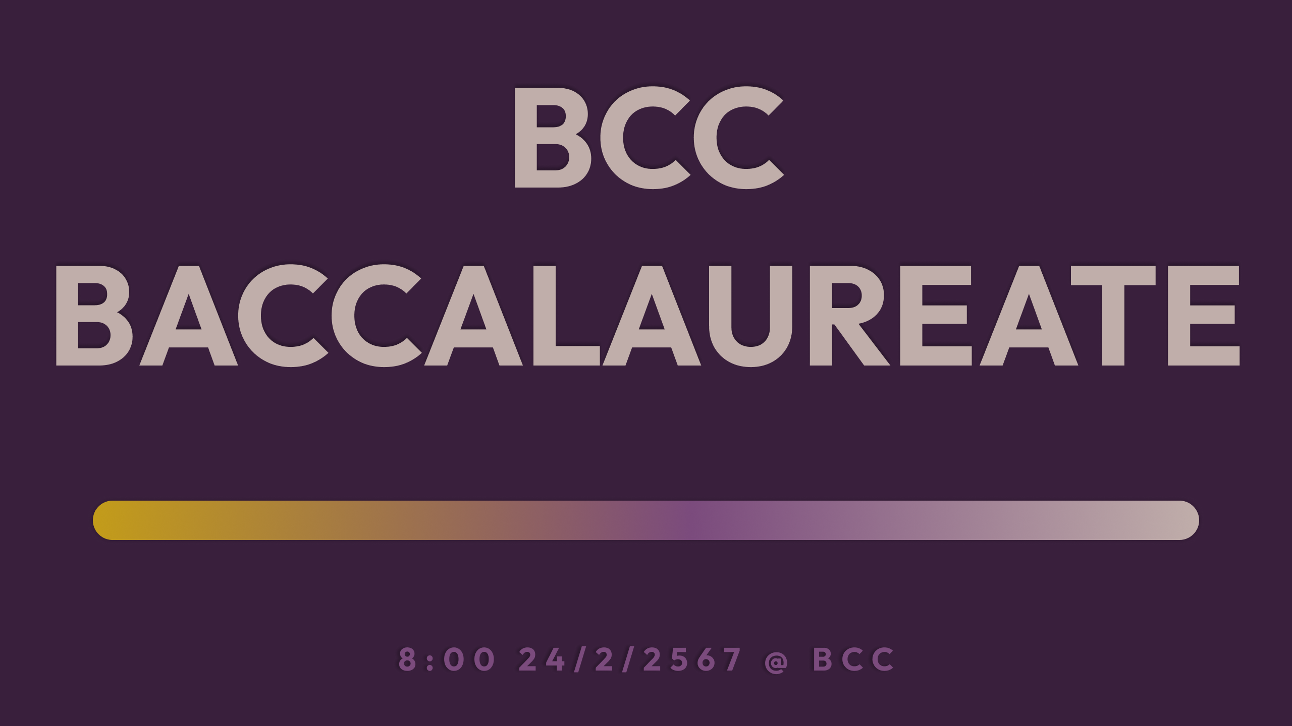 BCC 171 | Official Website